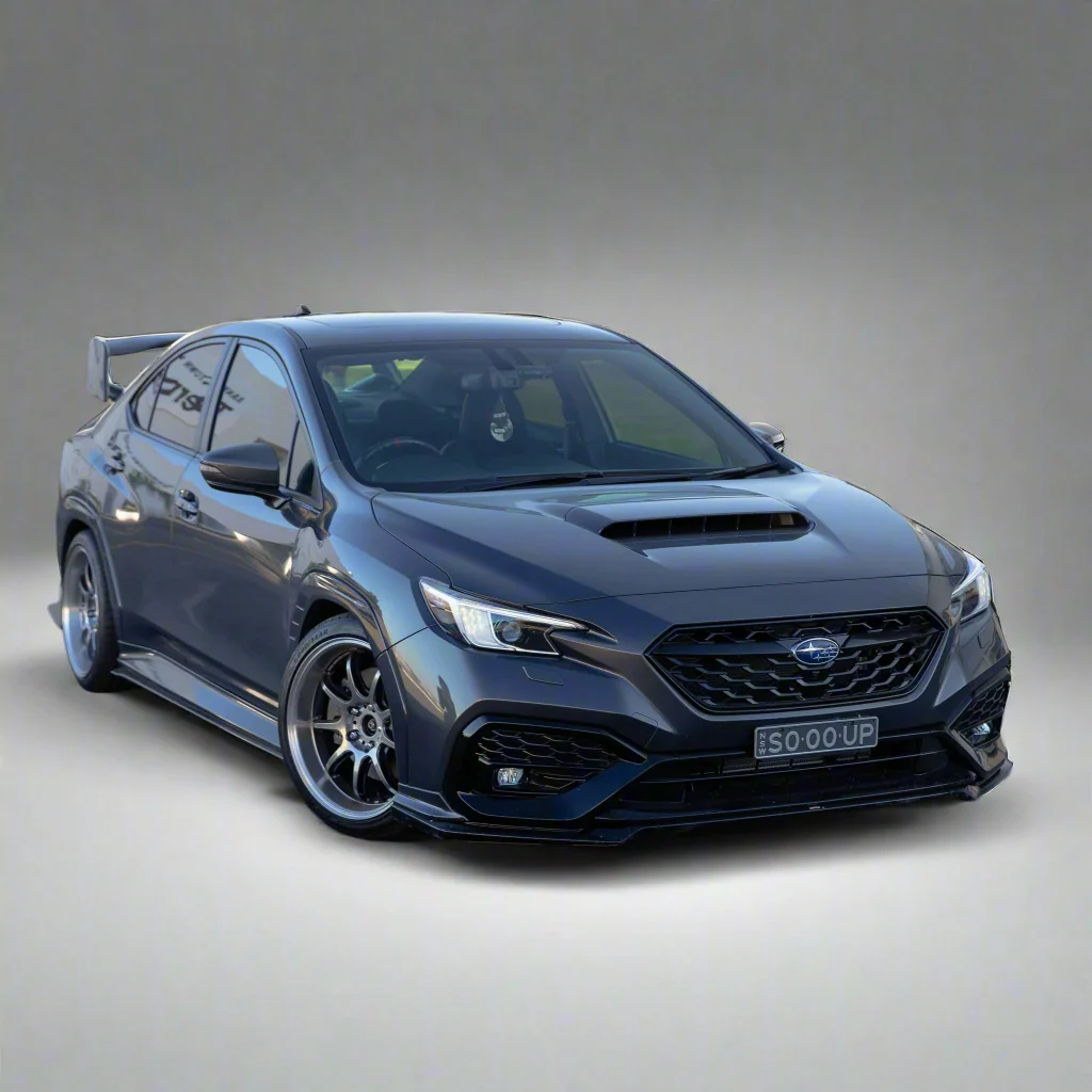 DMAKER STI-Spec Front Lip/Under Spoiler (1-Piece) For 2022+ Subaru WRX VB [Paint Matched] - Image 7