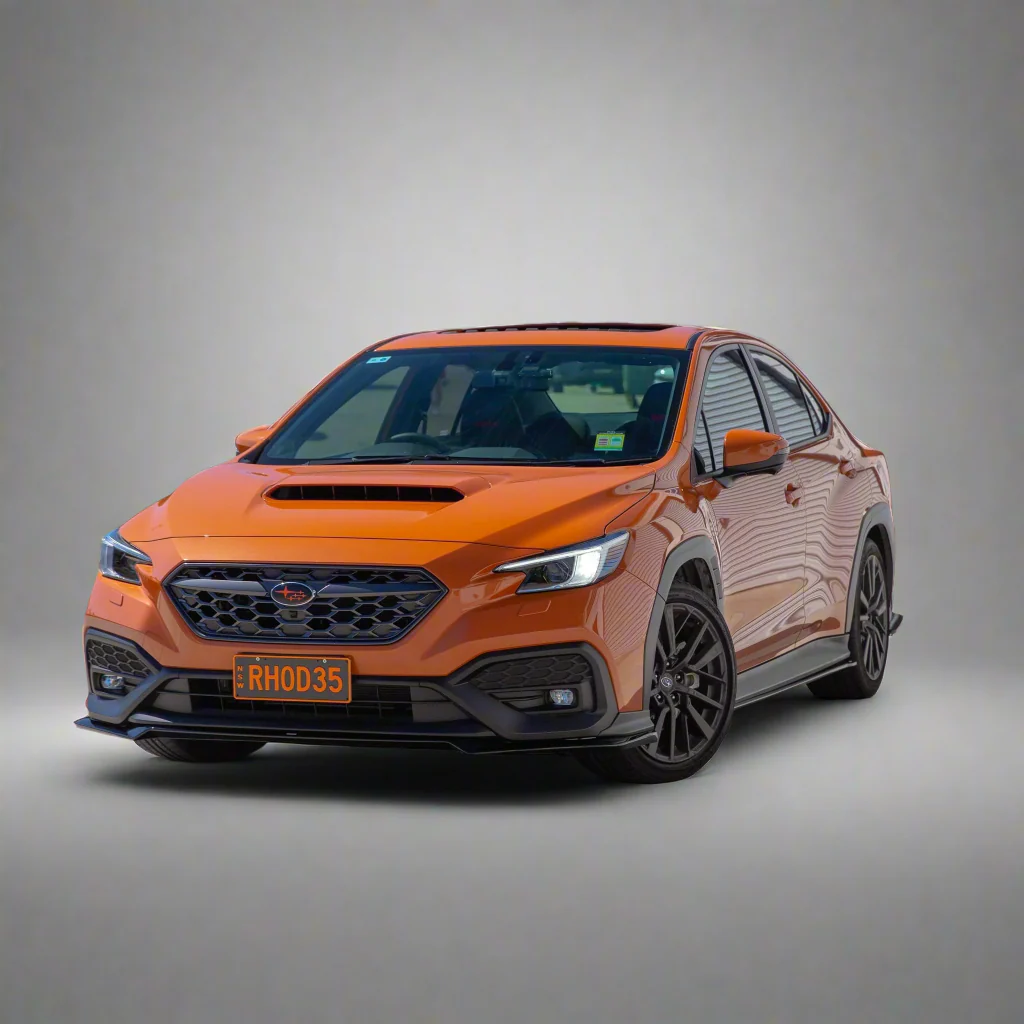 DMAKER STI-Spec Front Lip/Under Spoiler (1-Piece) For 2022+ Subaru WRX VB [Paint Matched] - Image 9