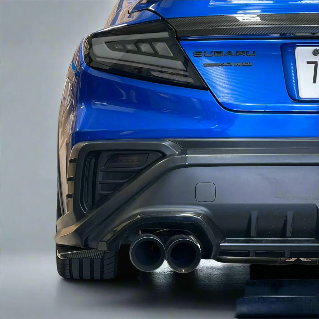 DMAKER D-Spec Paint Matched Rear Bumper Covers (3-Piece) For 2022+ Subaru WRX VB [Paint Matched] - Image 5
