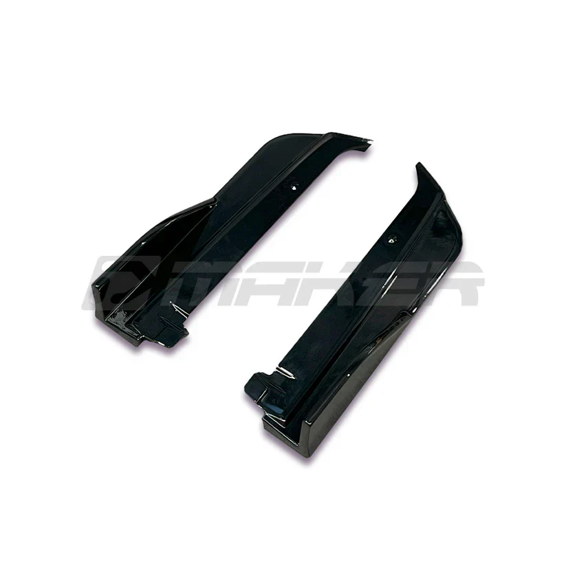DMAKER STI-Spec V2 Rear Side Spats/Under Spoiler For 2022+ Subaru WRX VB [Crystal Black] - Image 3