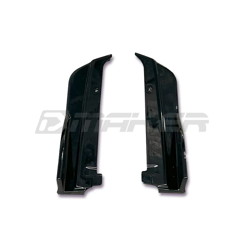 DMAKER STI-Spec V2 Rear Side Spats/Under Spoiler For 2022+ Subaru WRX VB [Crystal Black] - Image 4