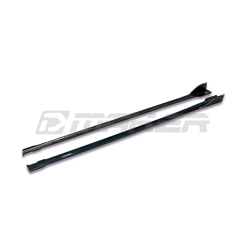 DMAKER STI-Spec V2 Side Skirts/Under Spoiler (2-Piece) For 2022+ Subaru WRX VB [Crystal Black] - Image 3
