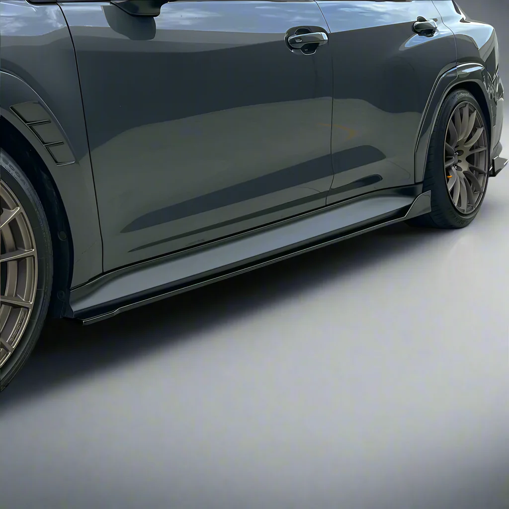 DMAKER STI-Spec V2 Side Skirts/Under Spoiler (2-Piece) For 2022+ Subaru WRX VB [Crystal Black] - Image 5
