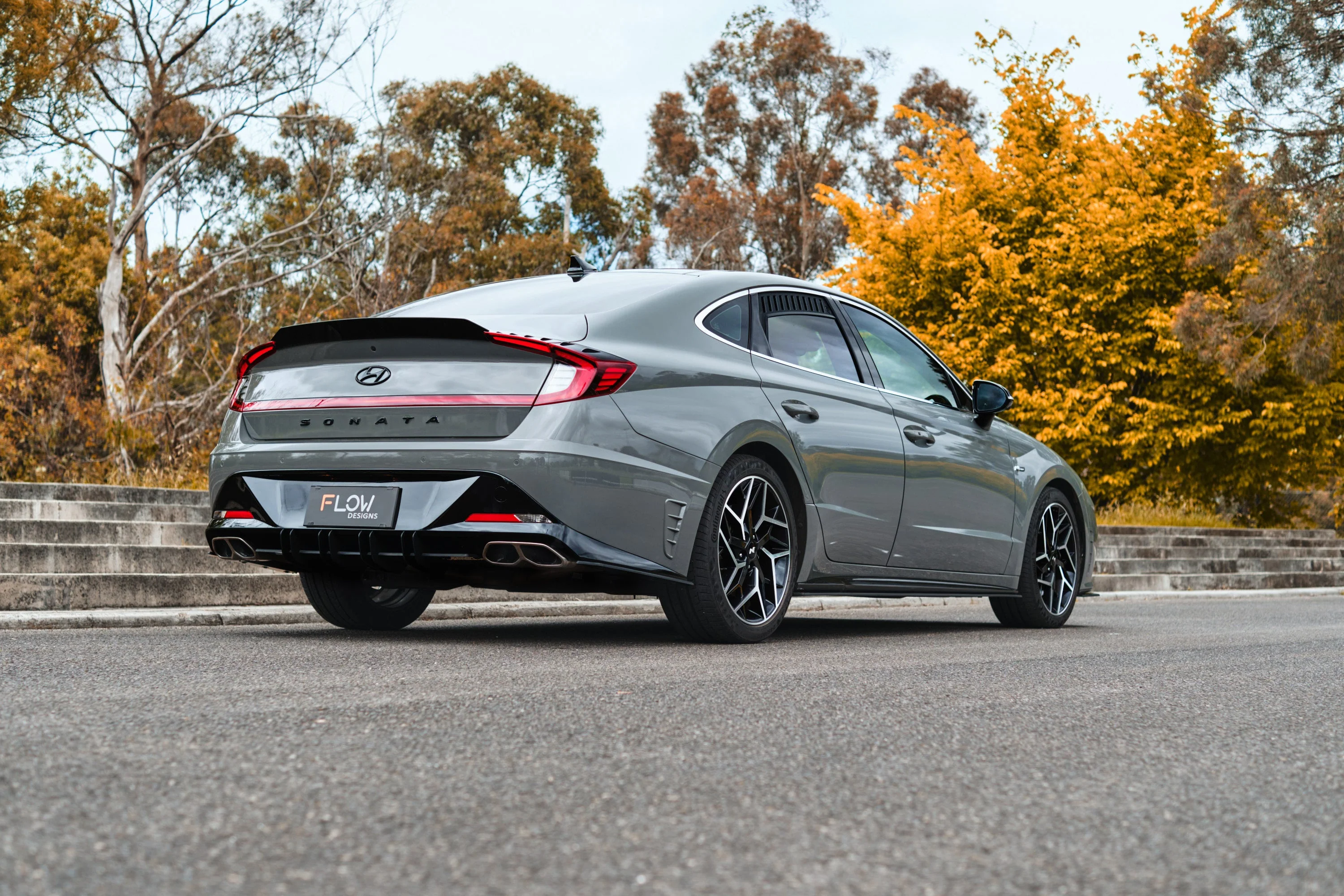 Flow Designs DN8 Sonata N Line (2020) Flow-Lock Rear Diffuser [GLOSS BLACK] - Image 13