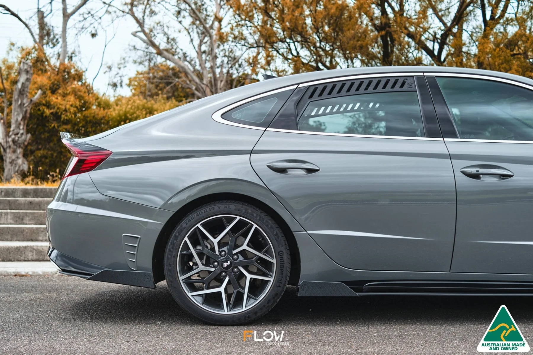 Flow Designs DN8 Sonata N Line (2020) Rear Window Vents - Pair - Image 6