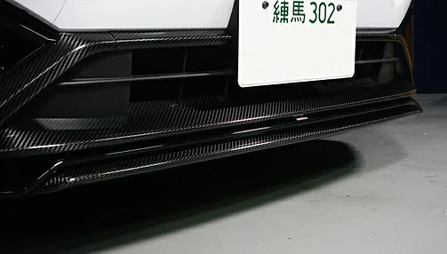Automodellista Front Under Lip for STI Front Lip For 2022+ Subaru WRX VB [Dry Carbon] - Image 3