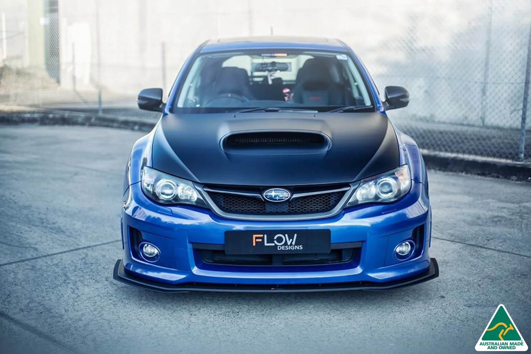 Flow Designs Front Lip Splitter Extensions for Subaru Impreza WRX & STI G3 Hatch FL [Pair] - Image 6