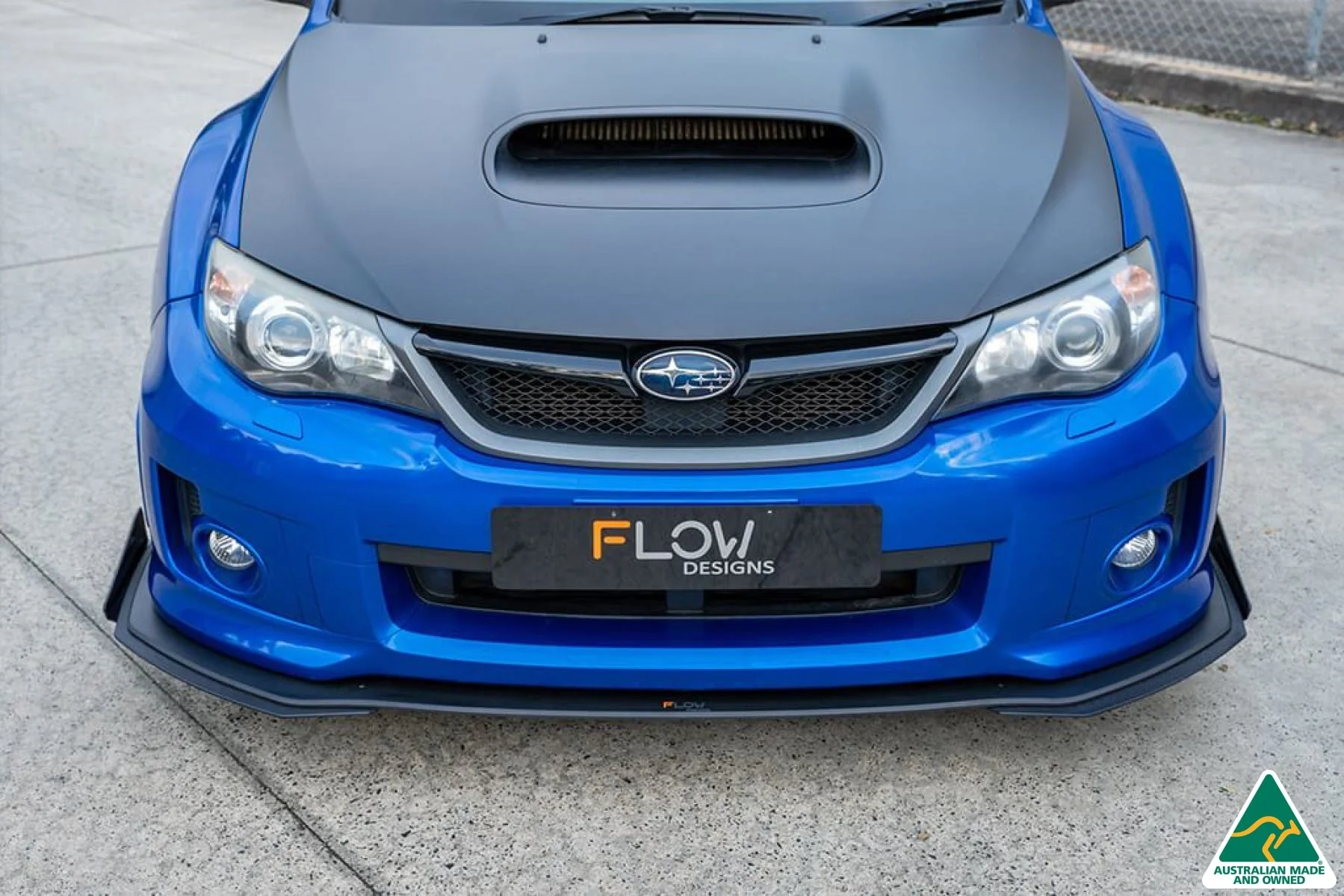 Flow Designs Front Lip Splitter for Subaru Impreza WRX / STI G3 Hatch FL - Image 11