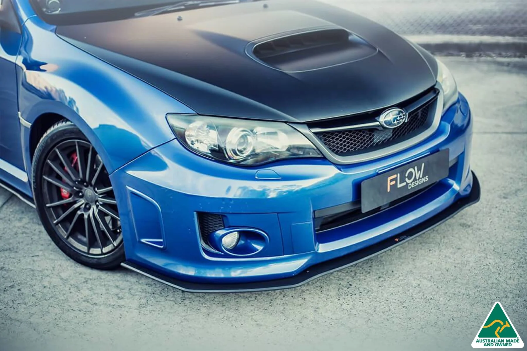 Flow Designs Front Lip Splitter for Subaru Impreza WRX / STI G3 Hatch FL - Image 2