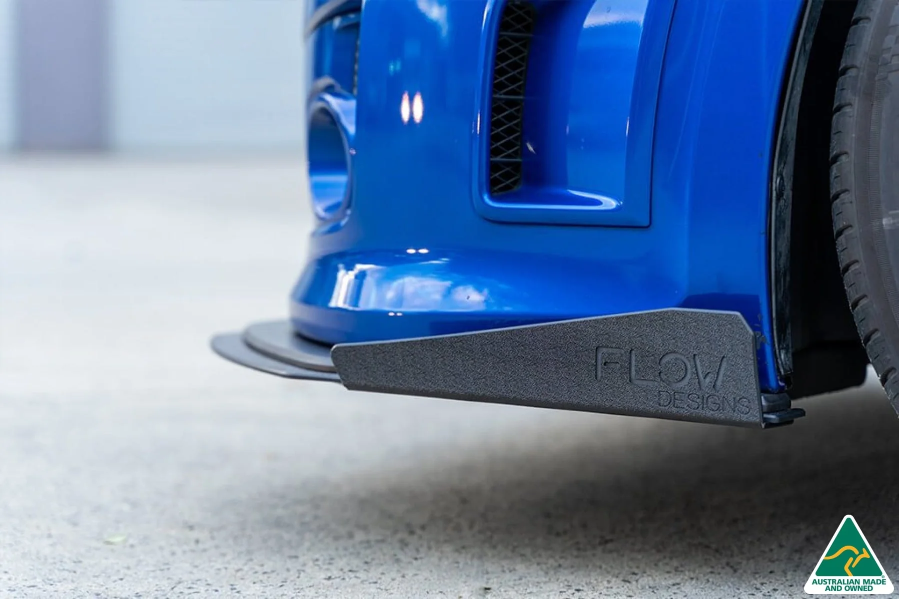 Flow Designs Front Splitter Winglets for Subaru Impreza WRX & STI G3 Hatch FL [Pair] - Image 4