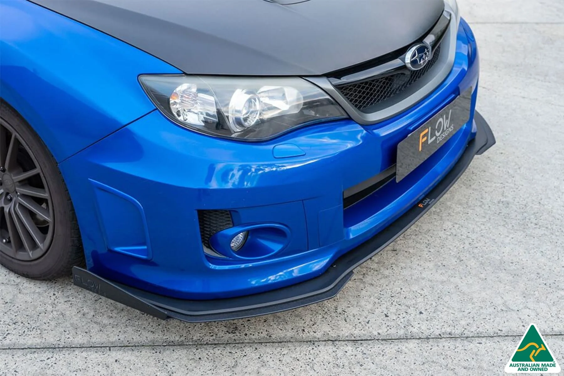 Flow Designs Front Splitter Winglets for Subaru Impreza WRX & STI G3 Hatch FL [Pair] - Image 6