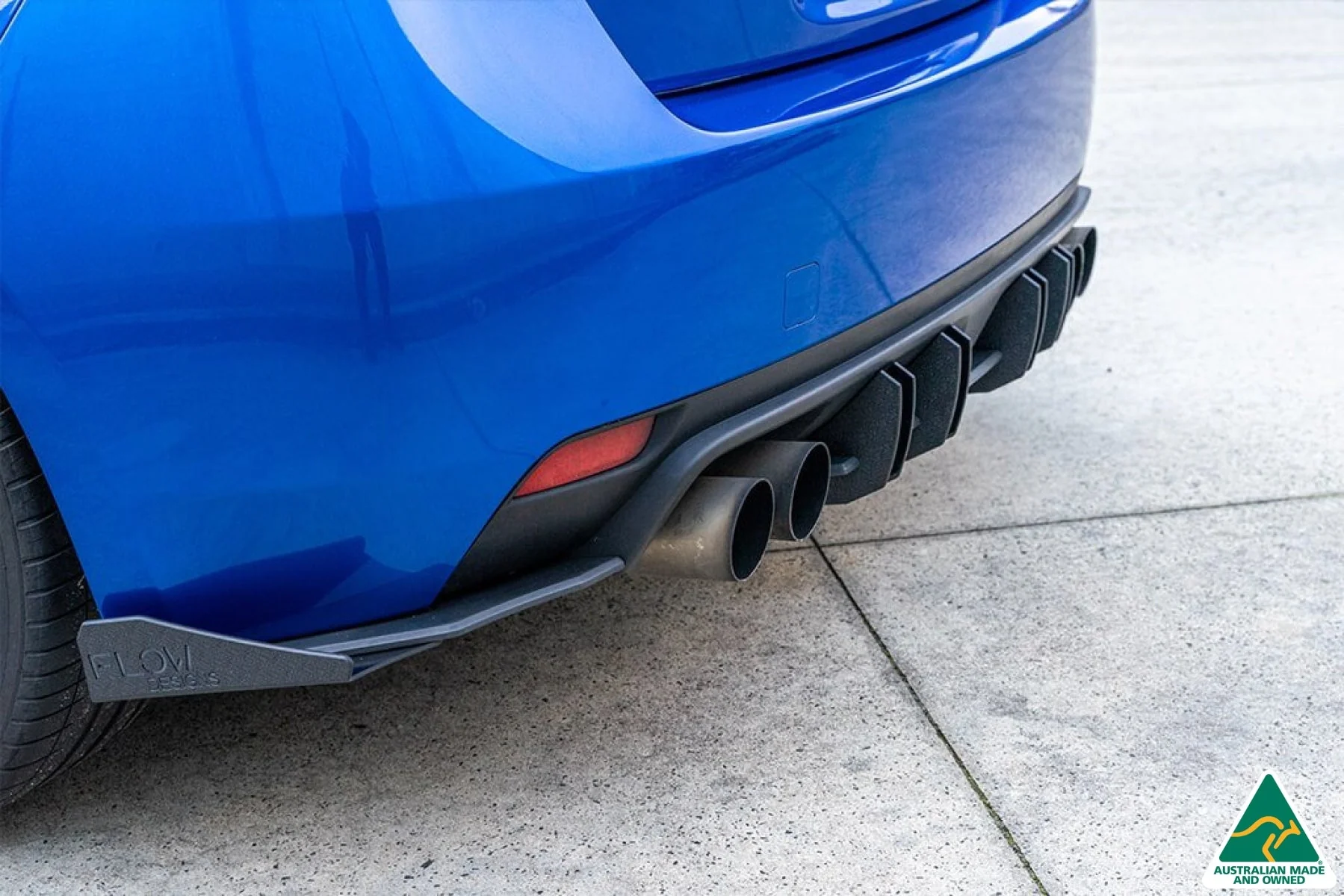 Flow Designs Flow-Lock Rear Diffuser for Subaru Impreza WRX & STI G3 Hatch FL - Image 16