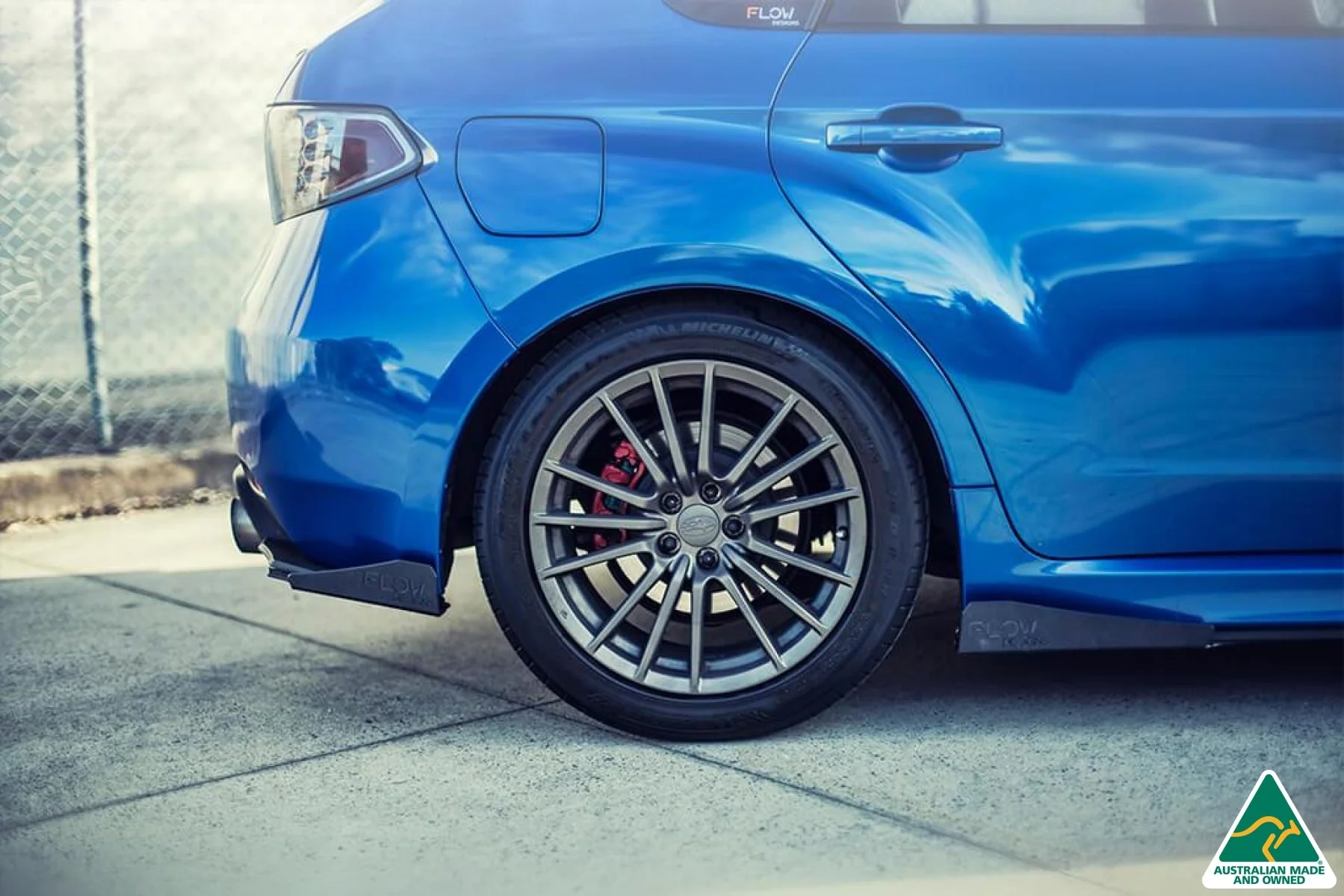 Flow Designs Rear Spat Winglets for Suabru Impreza WRX & STI G3 Hatch FL [Pair] - Image 4