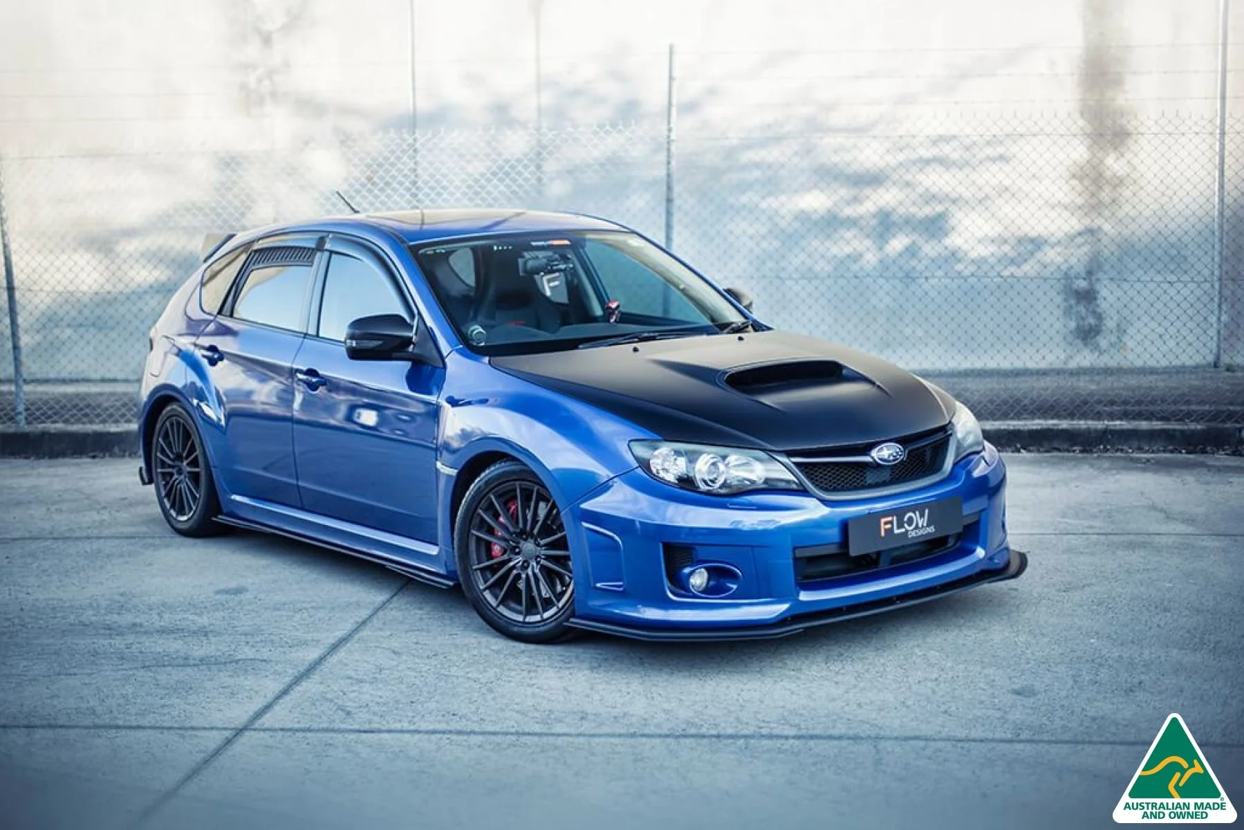 Flow Designs Side Skirt Splitter Extension for Subaru Impreza WRX & STI G3 Hatch FL [2 Pairs] - Image 8