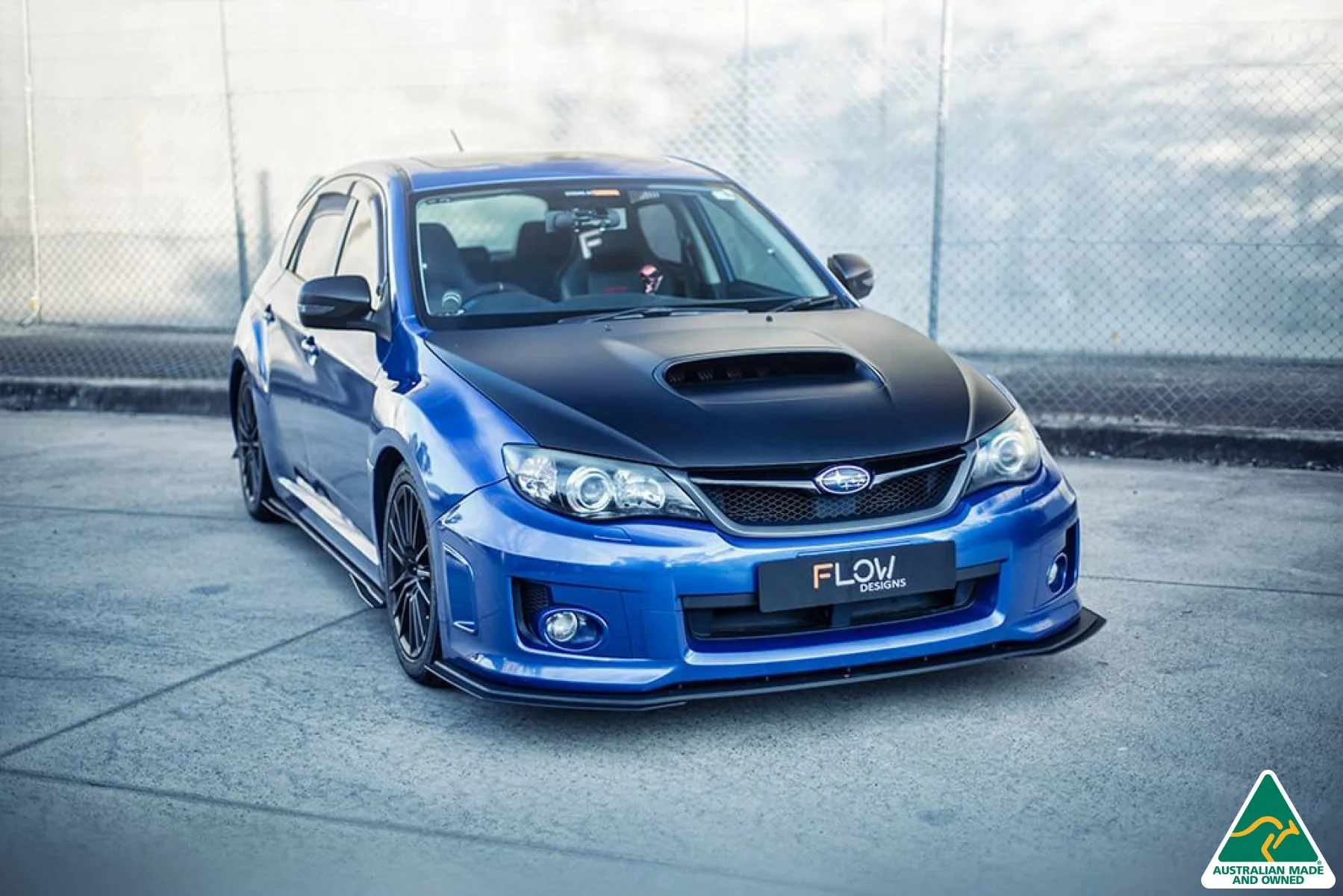 Flow Designs Side Skirt Splitter Extension for Subaru Impreza WRX & STI G3 Hatch FL [2 Pairs] - Image 9