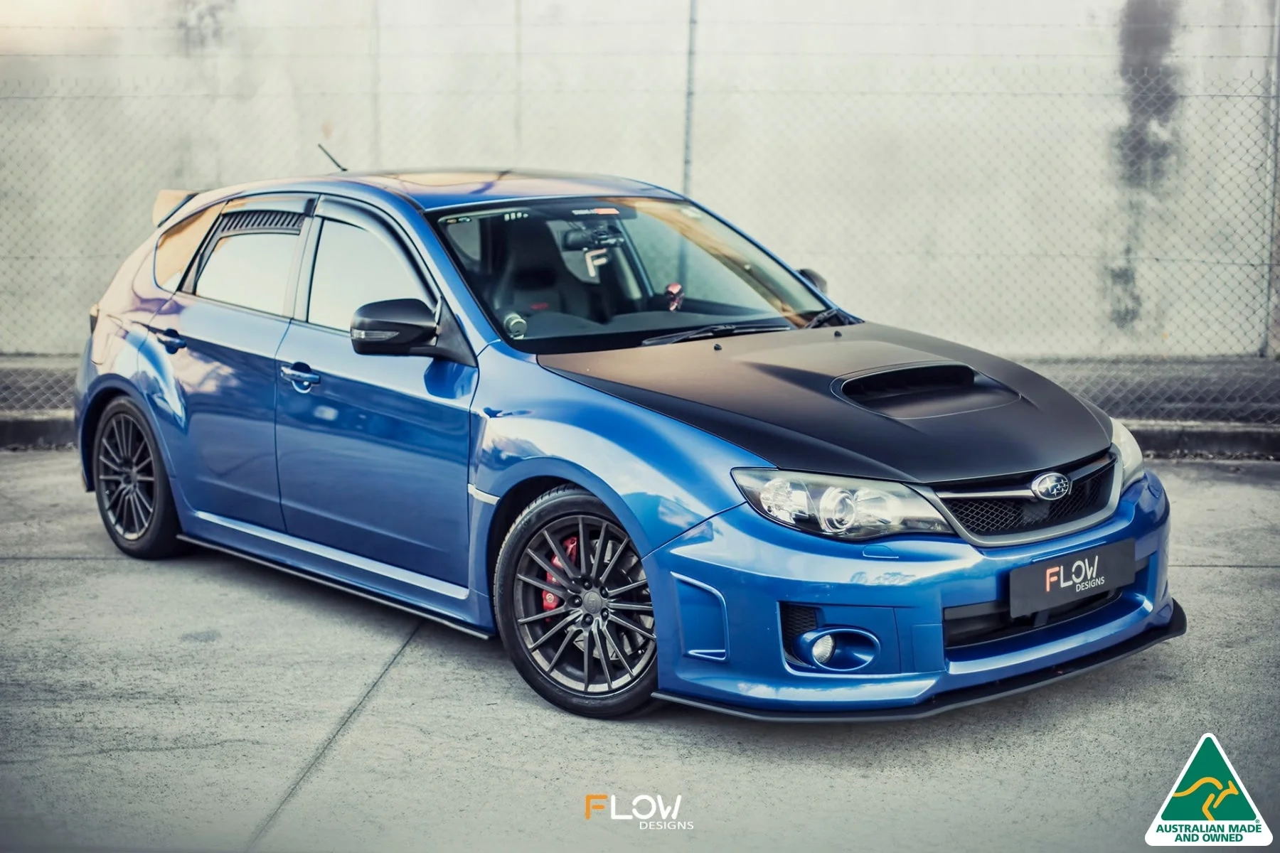 Flow Designs Side Skirt Splitters for Subaru Impreza WRX & STI G3 Hatch FL [Pair] - Image 8