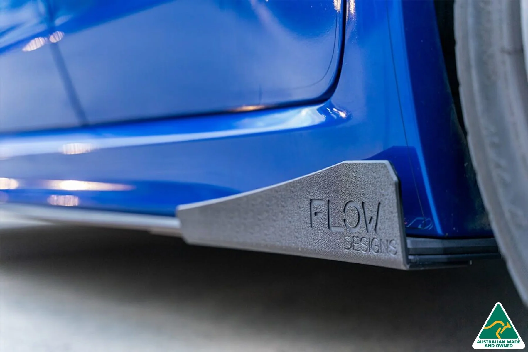 Flow Designs Side Skirt Splitter Winglets for Subaru Impreza WRX & STI G3 Hatch FL [Pair] - Image 10