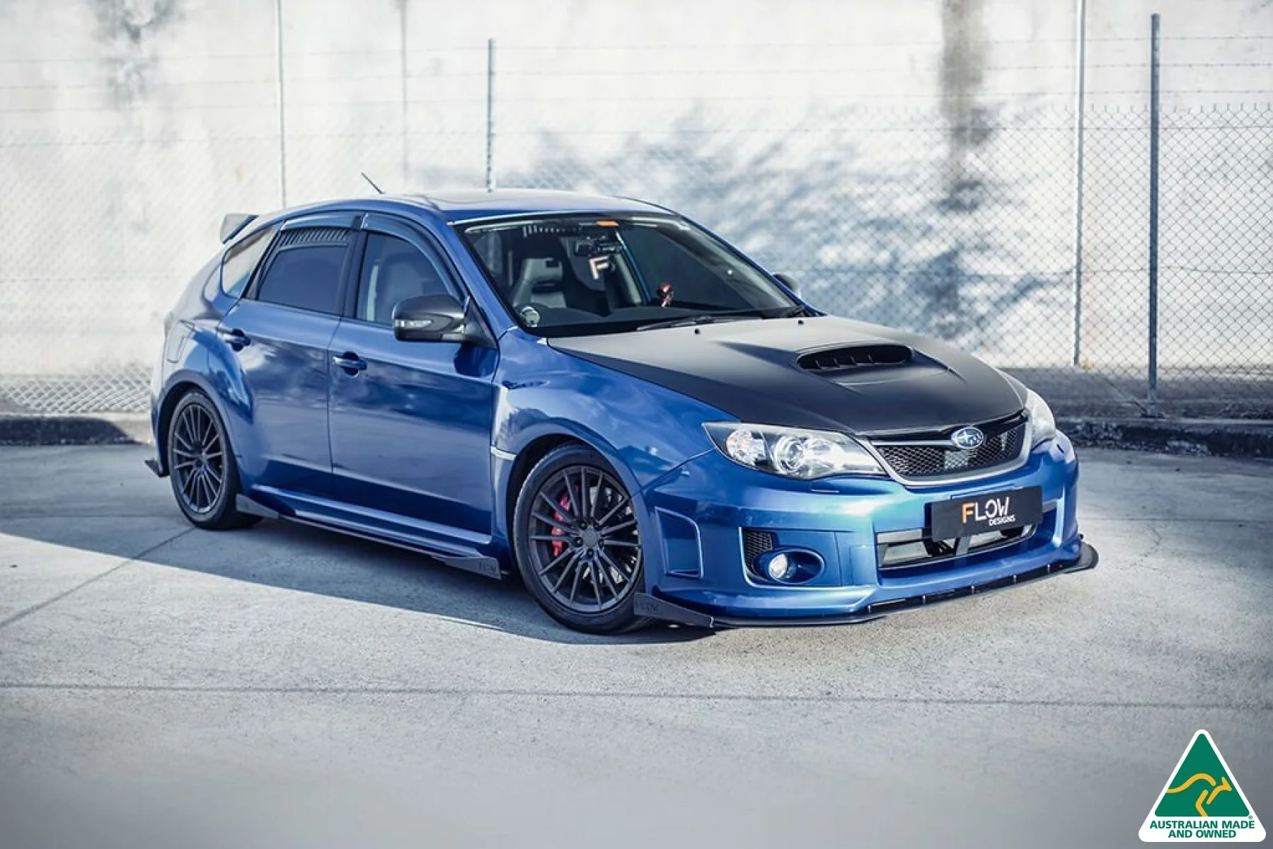 Flow Designs Side Skirt Splitter Winglets for Subaru Impreza WRX & STI G3 Hatch FL [Pair] - Image 7