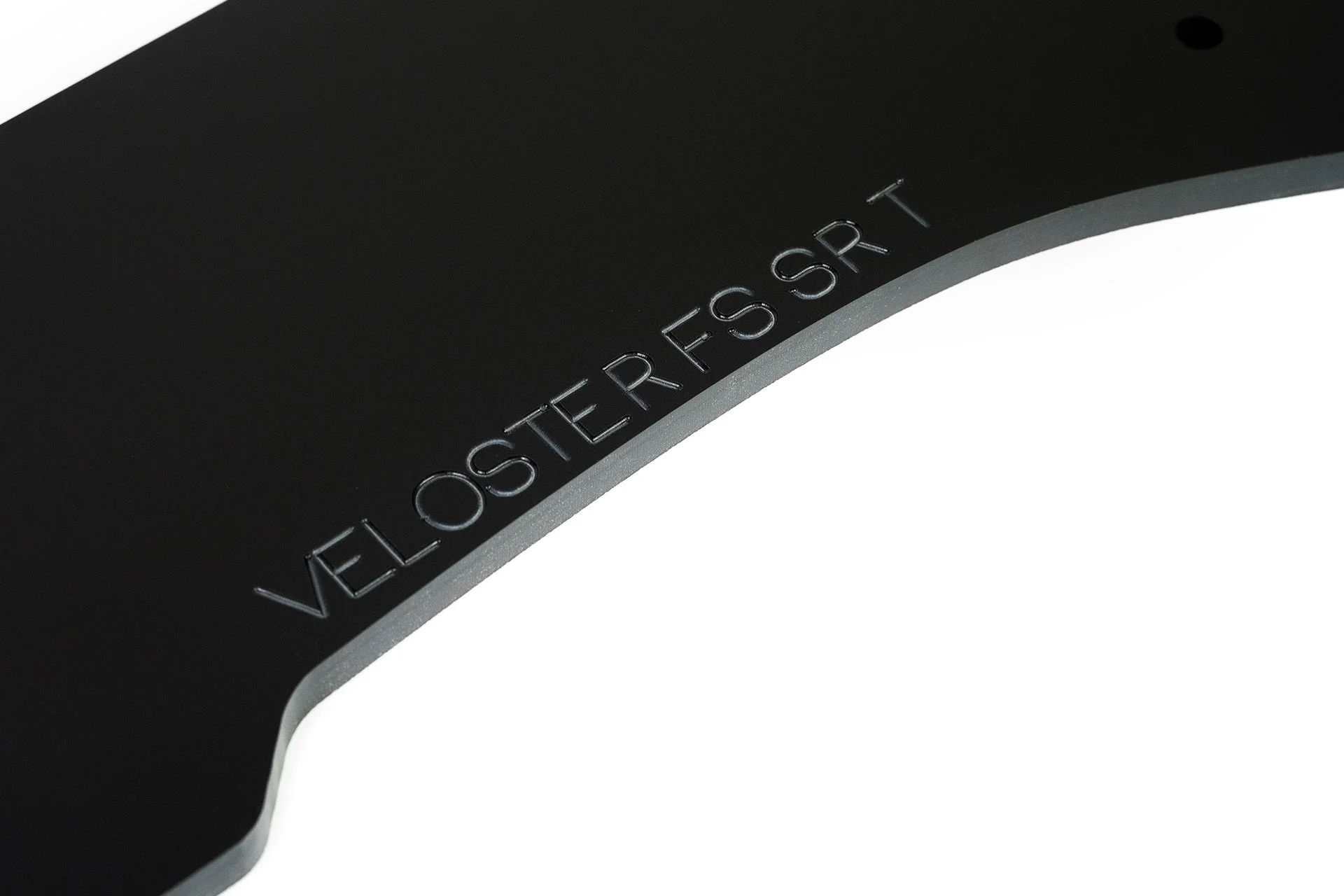 Flow Designs Veloster SR Turbo Front Lip Splitter [GLOSS BLACK] - Image 6