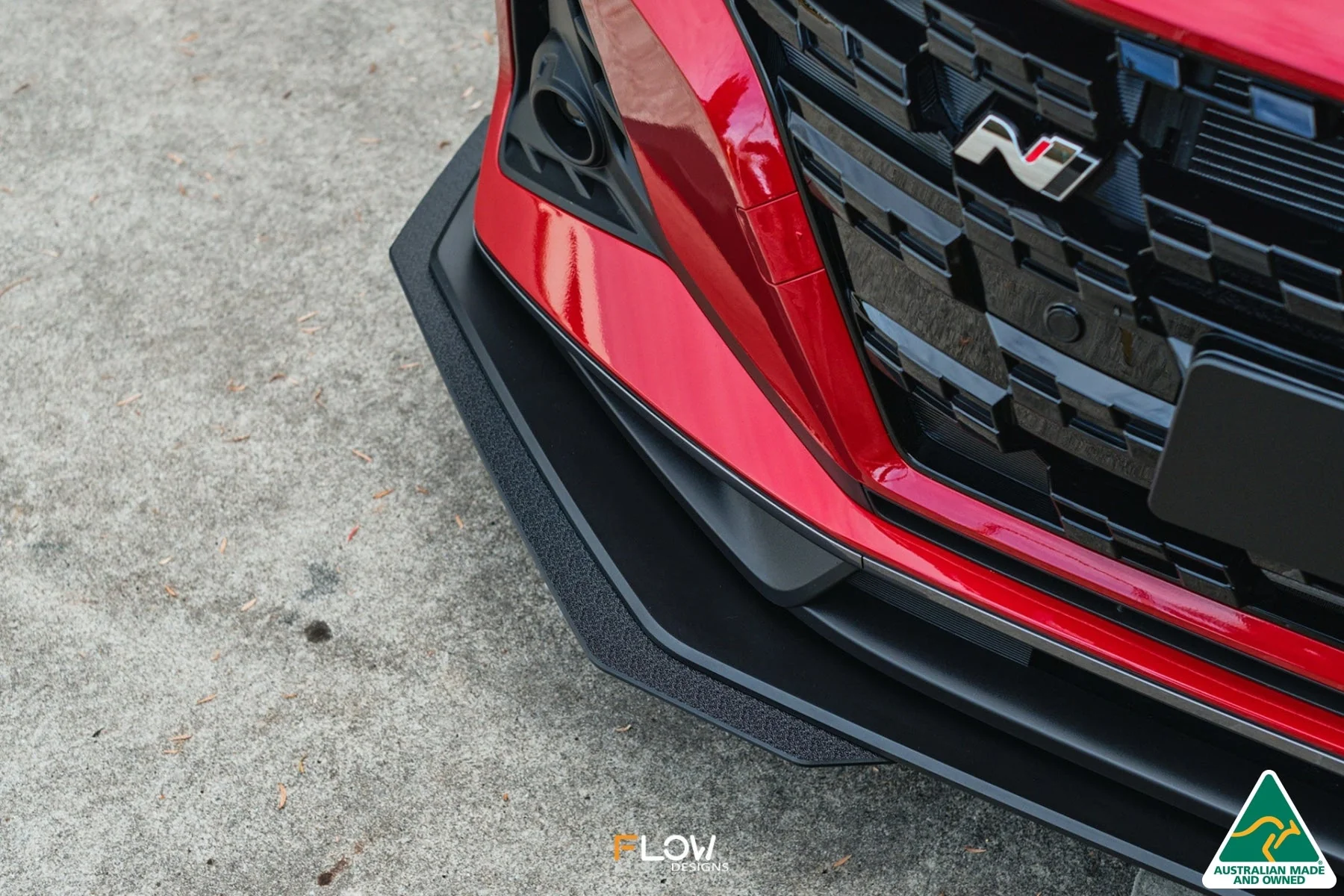 Flow Designs i20N BC3 Front Lip Splitter Extensions - Pair - Image 2