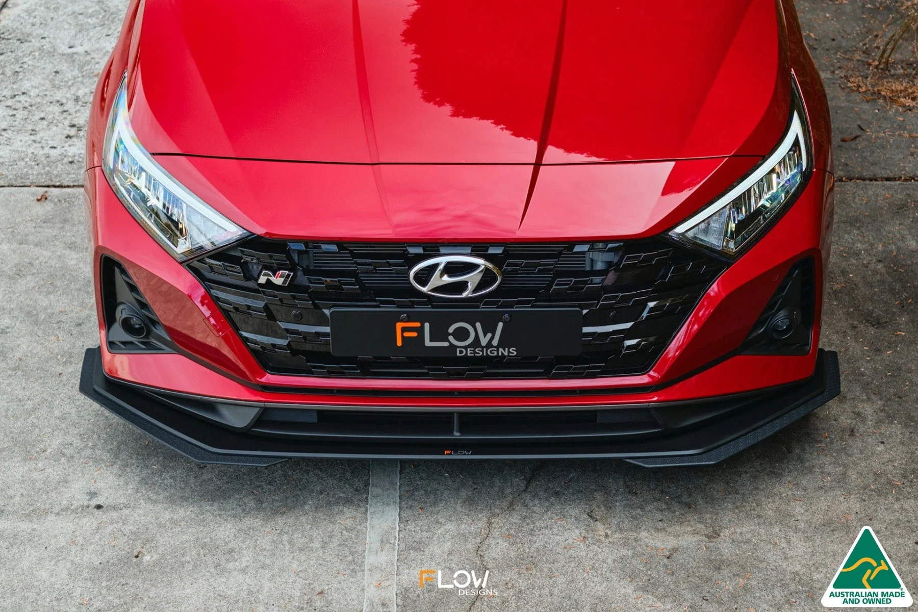 Flow Designs i20N BC3 Front Lip Splitter Extensions - Pair - Image 6