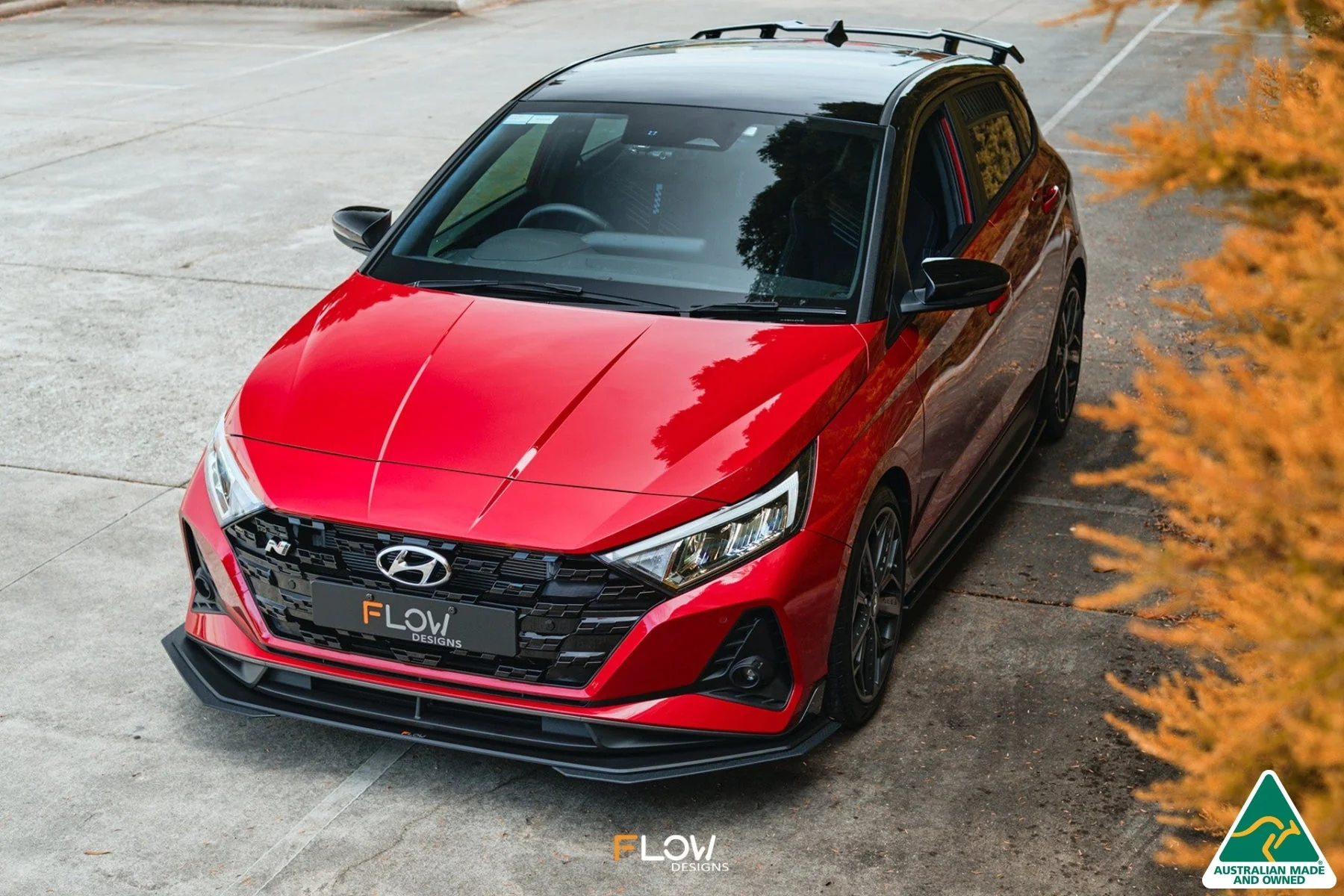 Flow Designs i20N BC3 Front Lip Splitter Extensions - Pair - Image 8