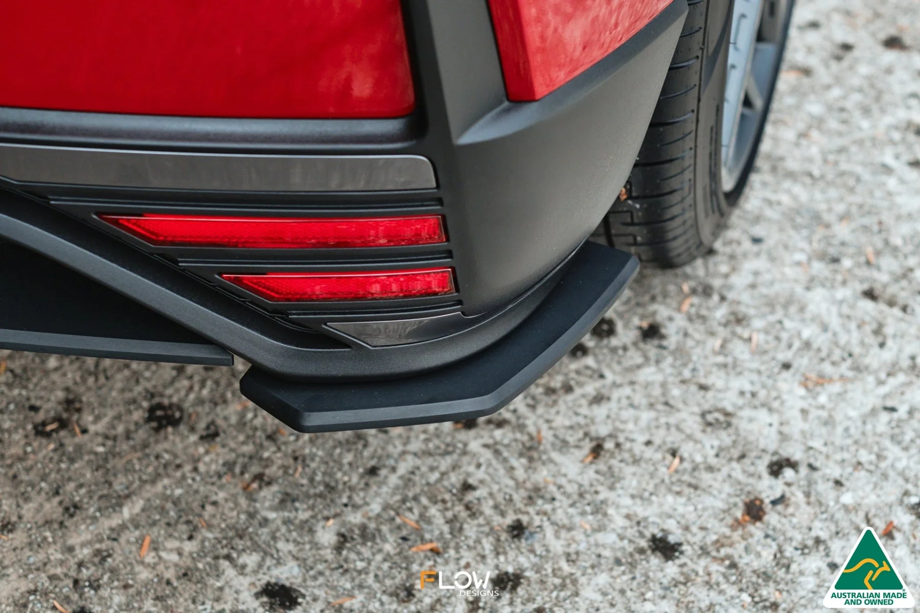 Flow Designs i20N BC3 Rear Spats - Pair - Image 2