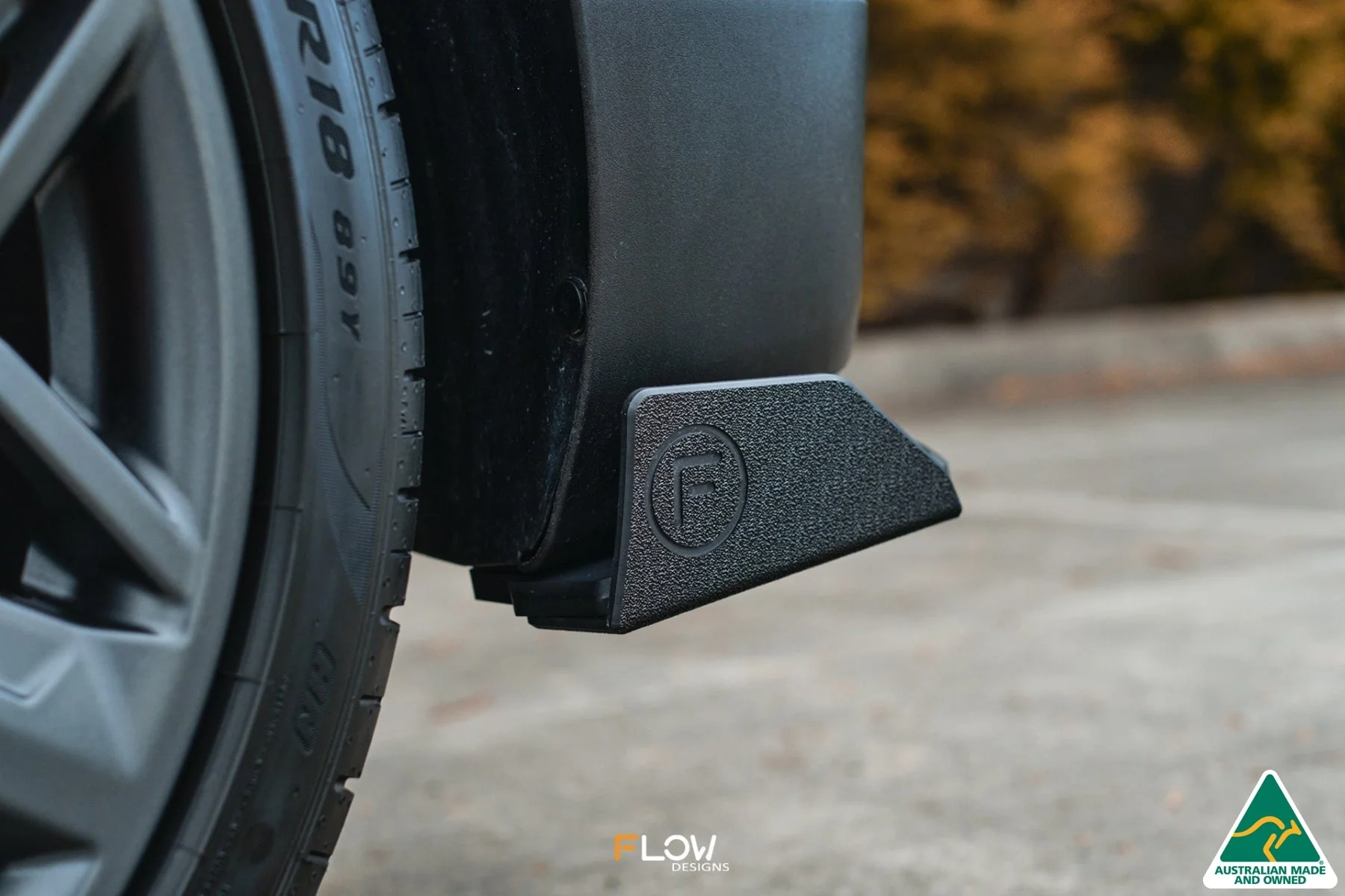 Flow Designs i20N BC3 Rear Spats [GLOSS BLACK] - Pair - Image 5