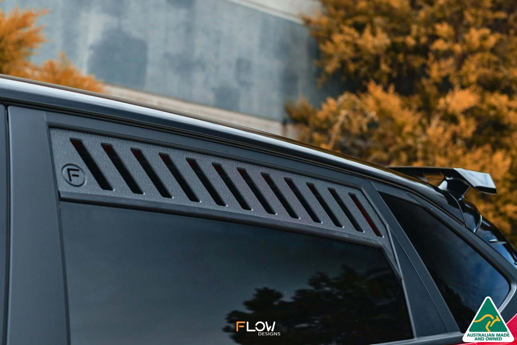 Flow Designs i20N BC3 Rear Window Vents - Pair - Image 2