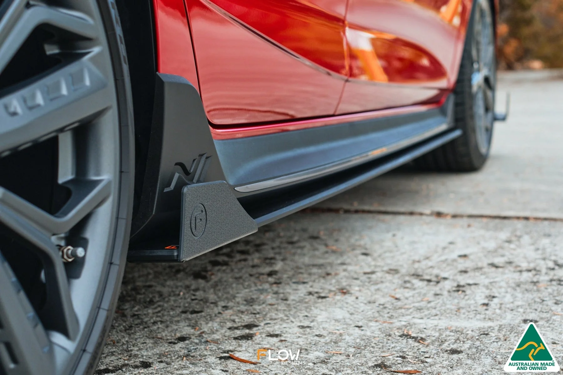 Flow Designs i20N BC3 Side Skirt Splitter Winglets - Pair - Image 4