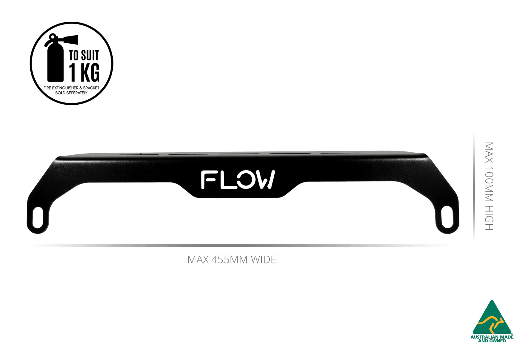Flow Designs i30 Fire Extinguisher Bracket/Mount - Image 3