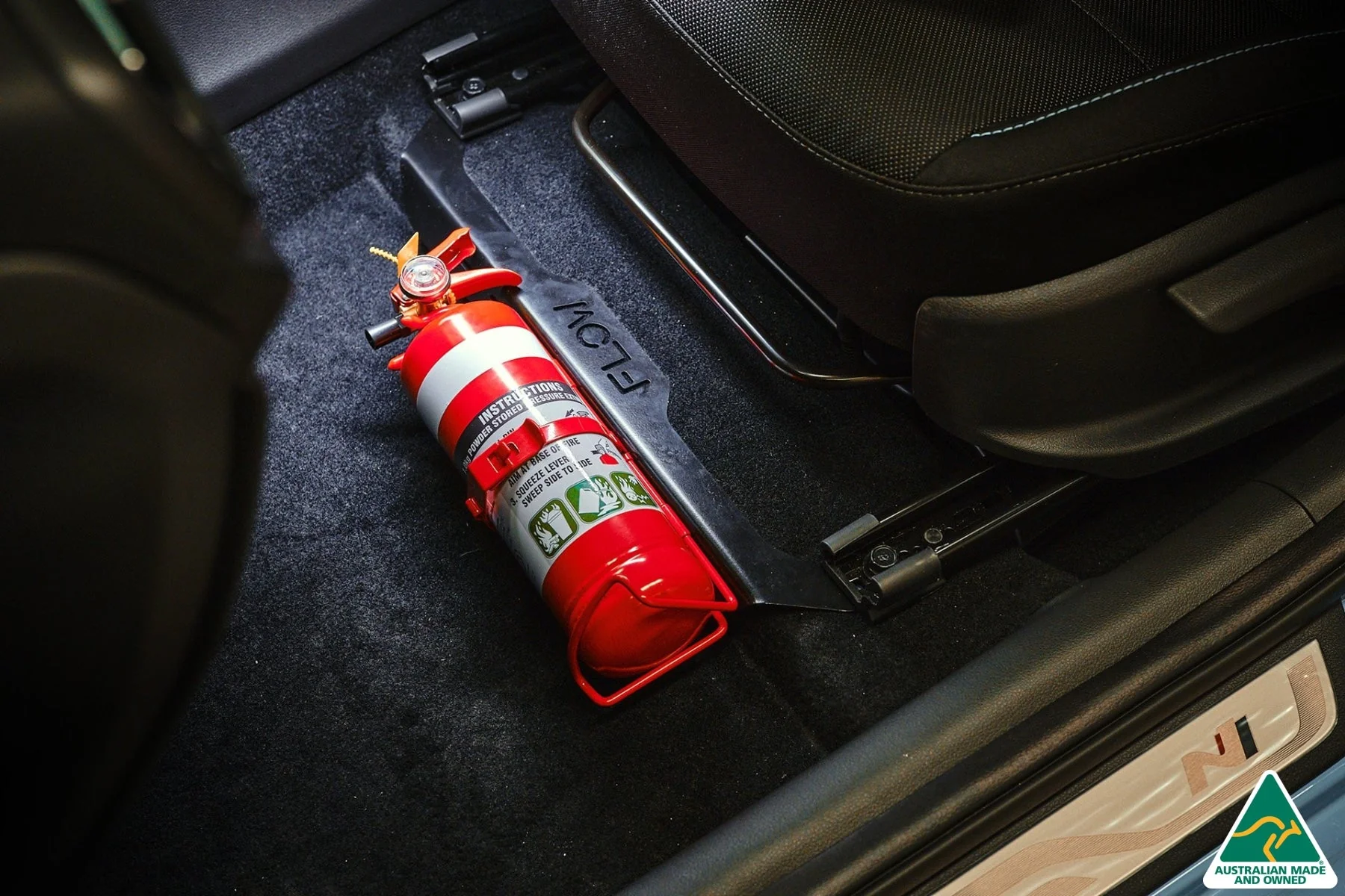 Flow Designs i30 Fire Extinguisher Bracket/Mount - Image 4