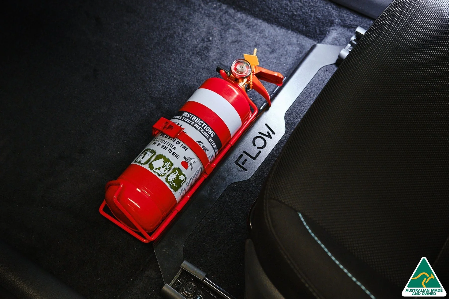 Flow Designs i30 Fire Extinguisher Bracket/Mount - Image 6