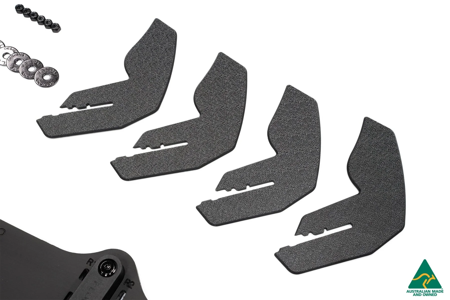 Flow Designs i30 Hatch PD1, PD2 (2018-2020) Flow-Lock Rear Diffuser [GLOSS BLACK] - Image 10