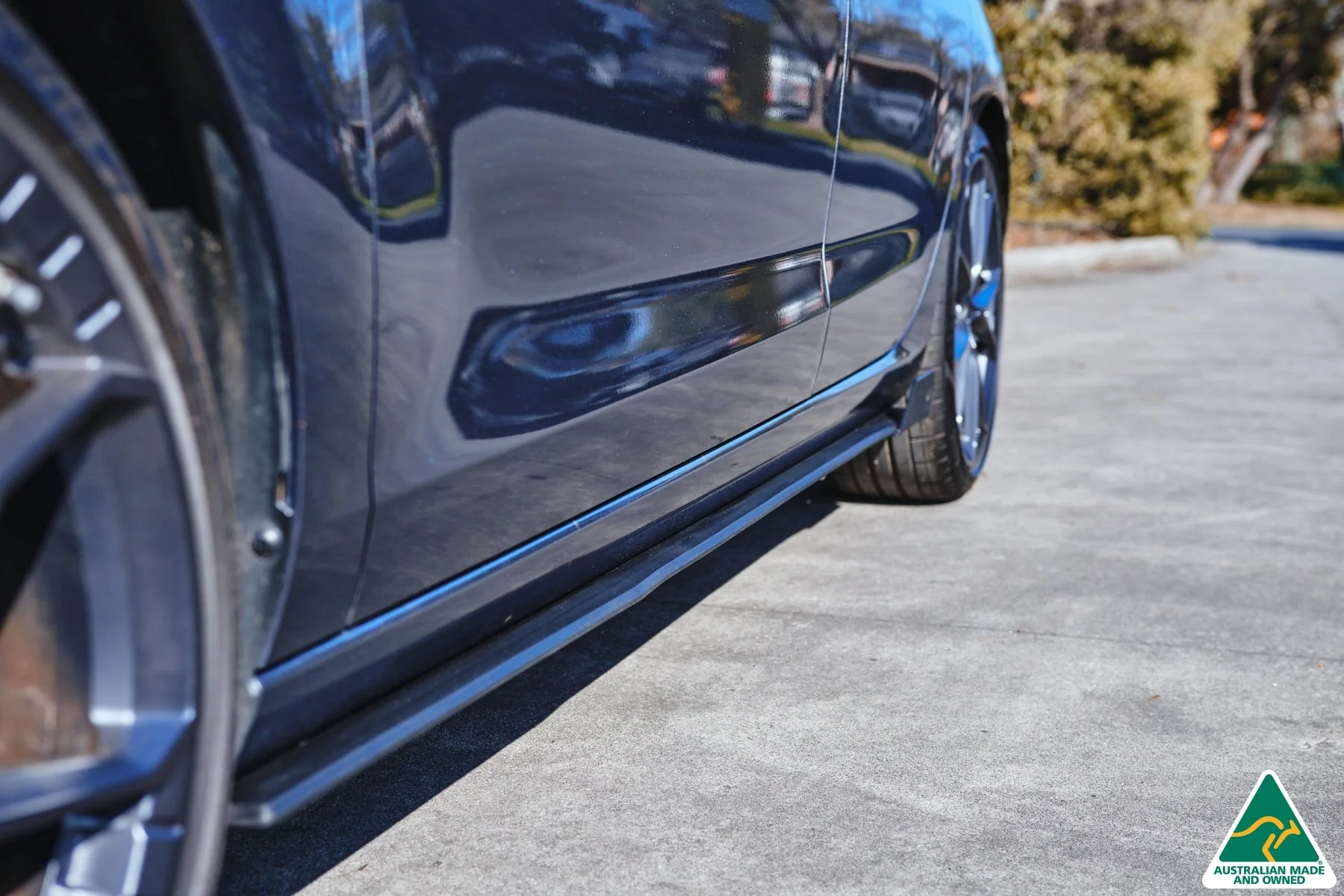 Flow Designs i30 Hatch PD1, PD2 (2018-2020) Side Skirt Splitters [GLOSS BLACK] - Pair - Image 2