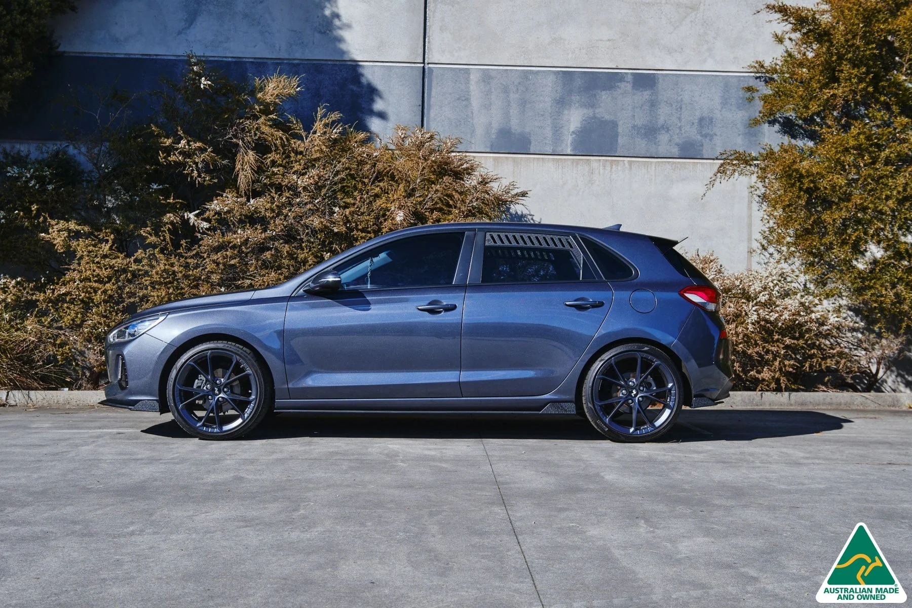 Flow Designs i30 Hatch PD1, PD2 (2018-2020) Side Skirt Splitters [GLOSS BLACK] - Pair - Image 9