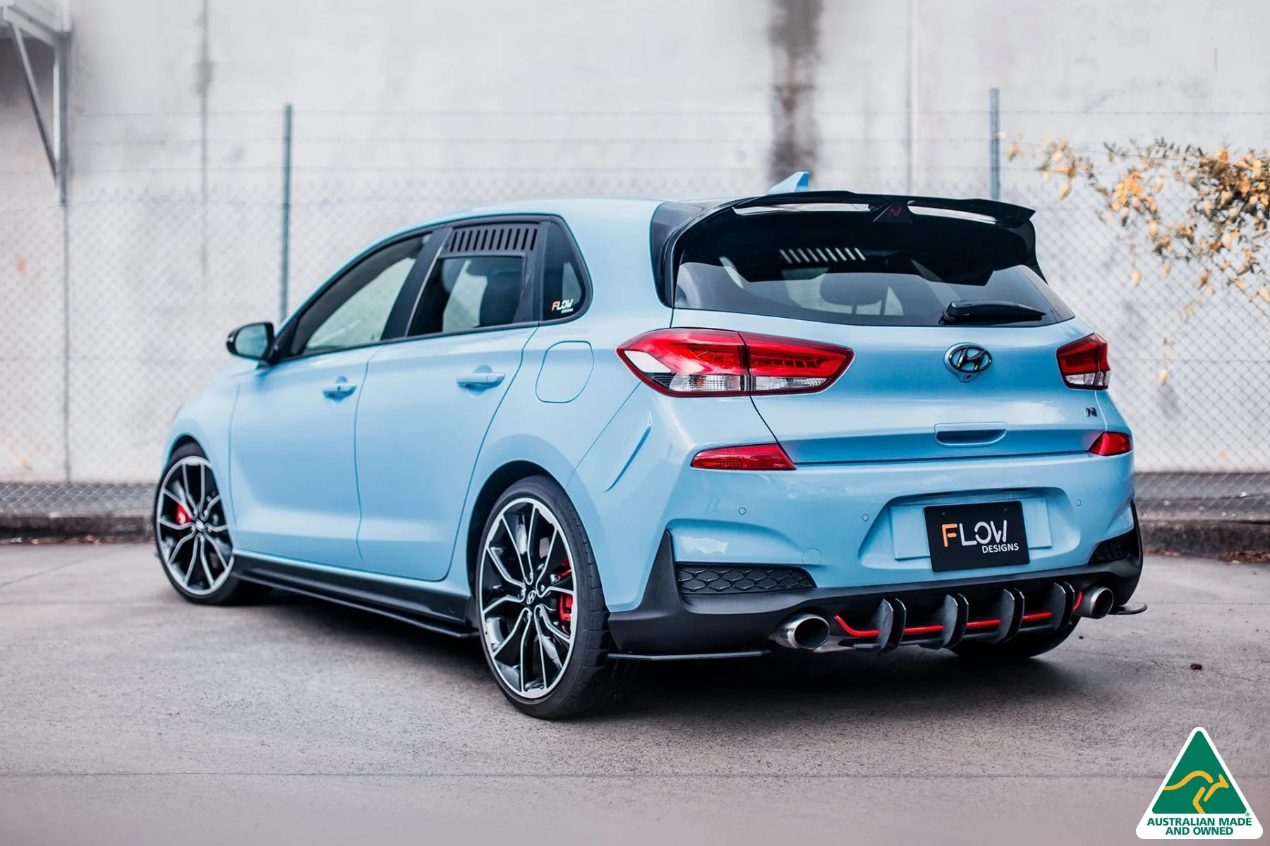Flow Designs i30N Hatch PD Rear Spoiler Extension - Image 2