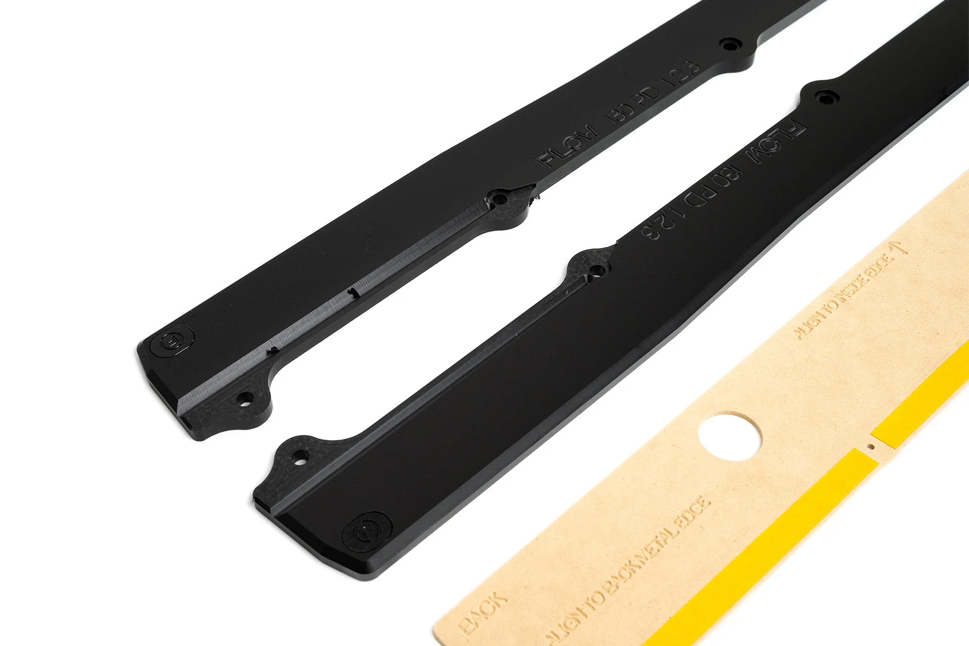 Flow Designs i30 N Line Hatch PD (2018+) Side Skirt Splitters [GLOSS BLACK] - Pair - Image 2