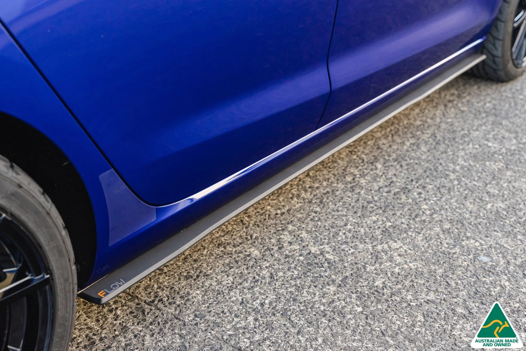 Flow Designs i30 N Line Hatch PD (2018+) Side Skirt Splitters [GLOSS BLACK] - Pair - Image 5