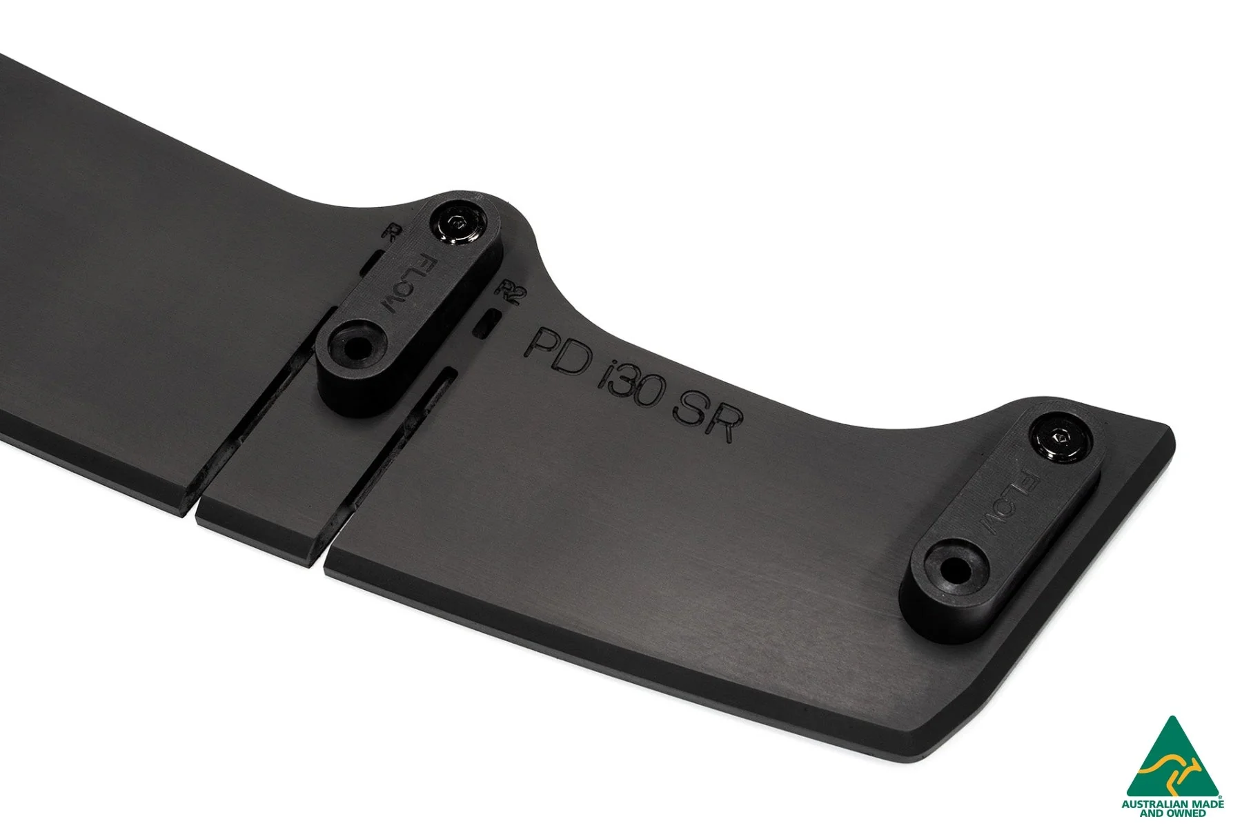 Flow Designs i30 SR Hatch (2017-2018) Flow-Lock Rear Diffuser [GLOSS BLACK] - Image 9