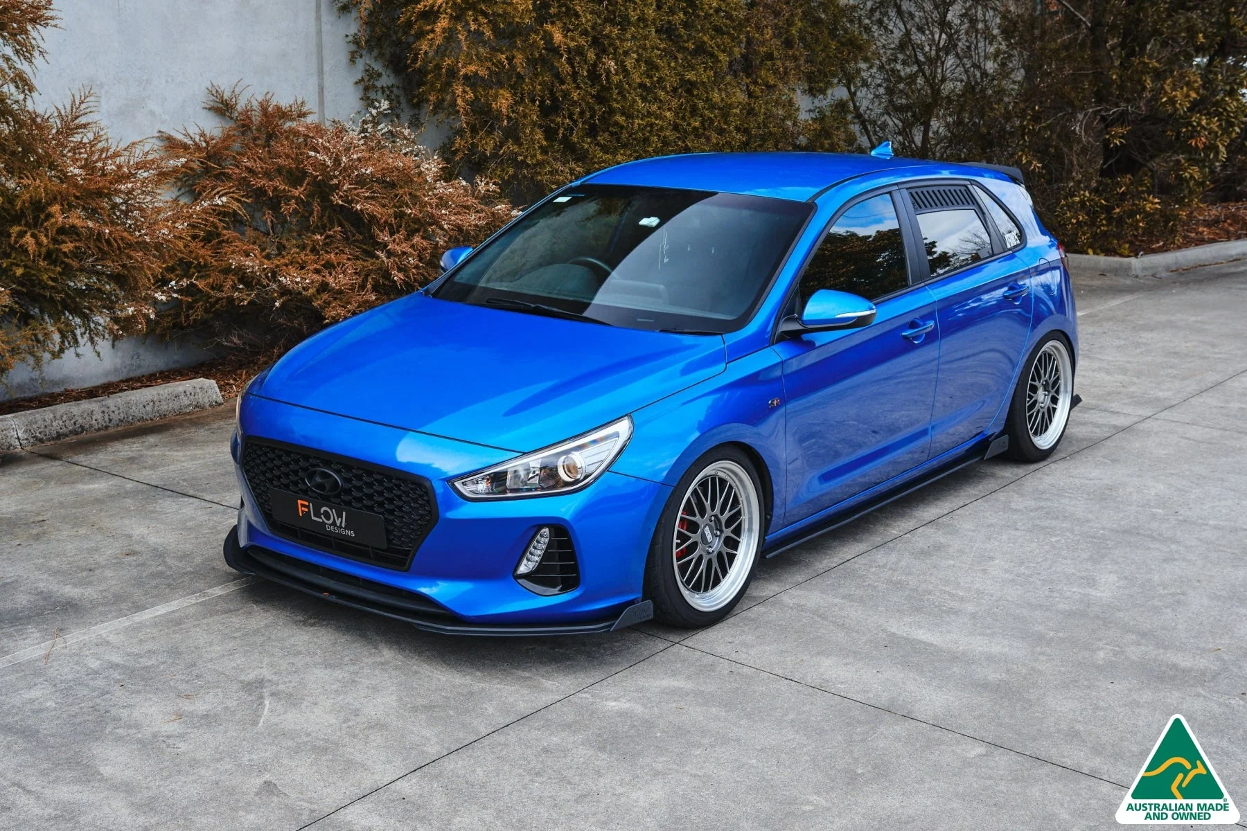 Flow Designs i30 SR Hatch (2017-2018) Front Lip Splitter Extensions - Pair - Image 6