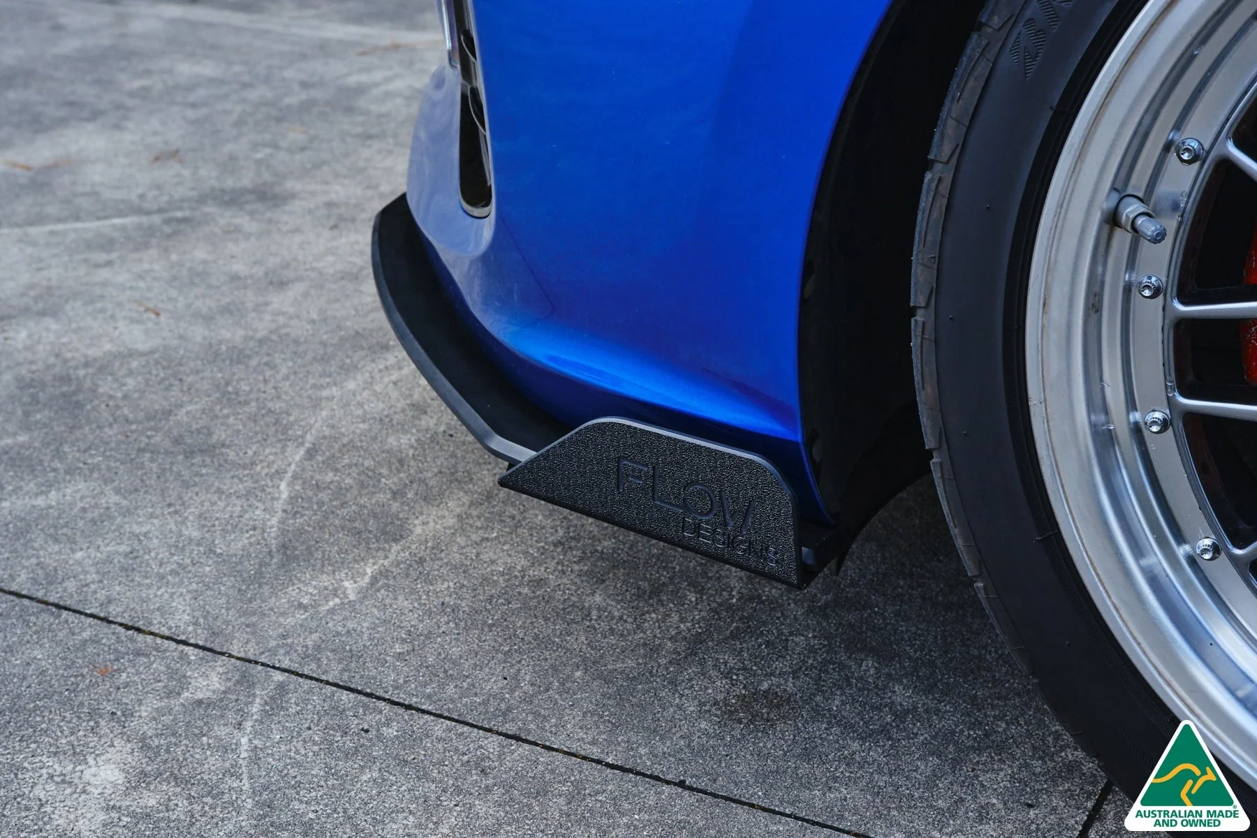 Flow Designs i30 SR Hatch (2017-2018) Front Lip Splitter Winglets - Pair - Image 2