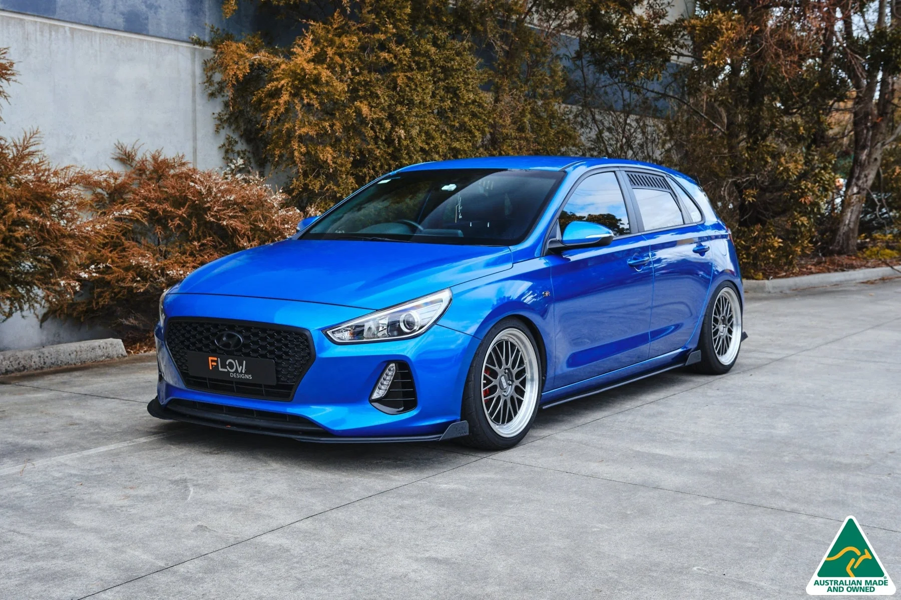 Flow Designs i30 SR Hatch (2017-2018) Front Lip Splitter Winglets - Pair - Image 6