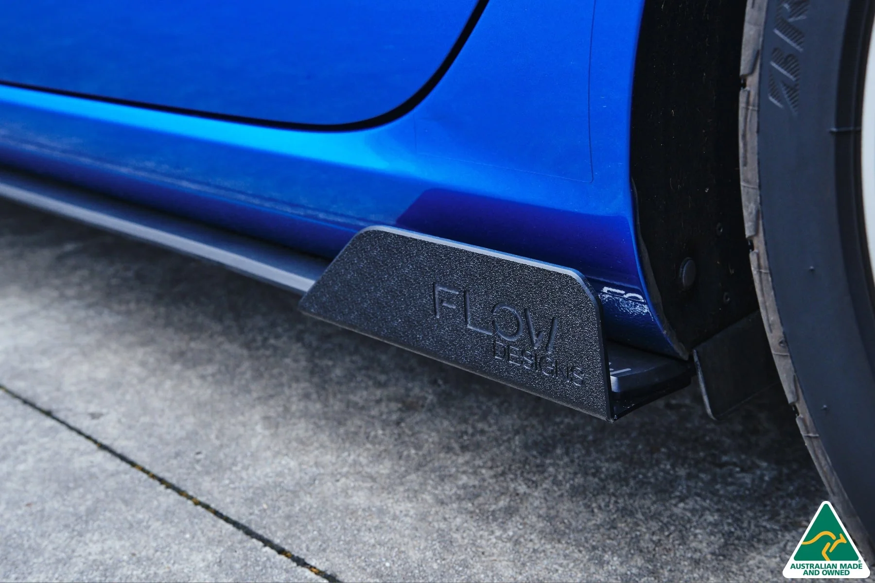 Flow Designs i30 SR Hatch (2017-2018) Side Skirt Splitter Winglets - Pair - Image 2