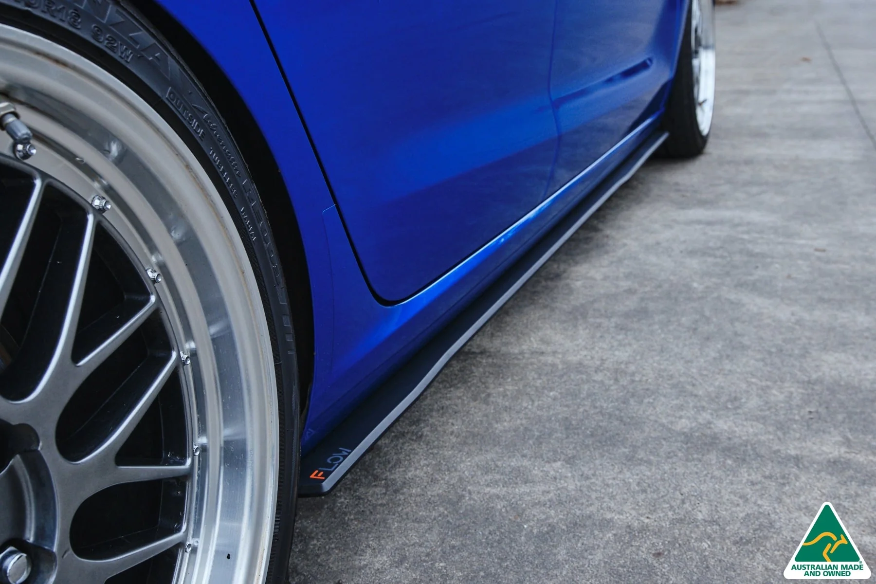Flow Designs i30 SR Hatch (2017-2018) Side Skirt Splitters [GLOSS BLACK] - Pair - Image 2
