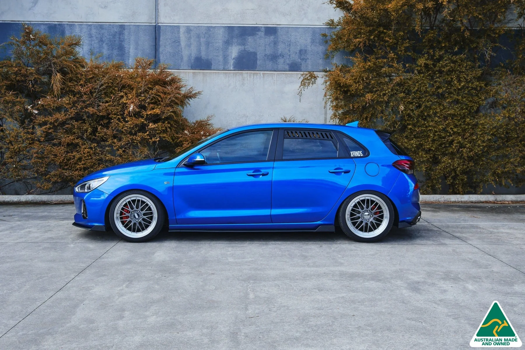 Flow Designs i30 SR Hatch (2017-2018) Side Skirt Splitters [GLOSS BLACK] - Pair - Image 6