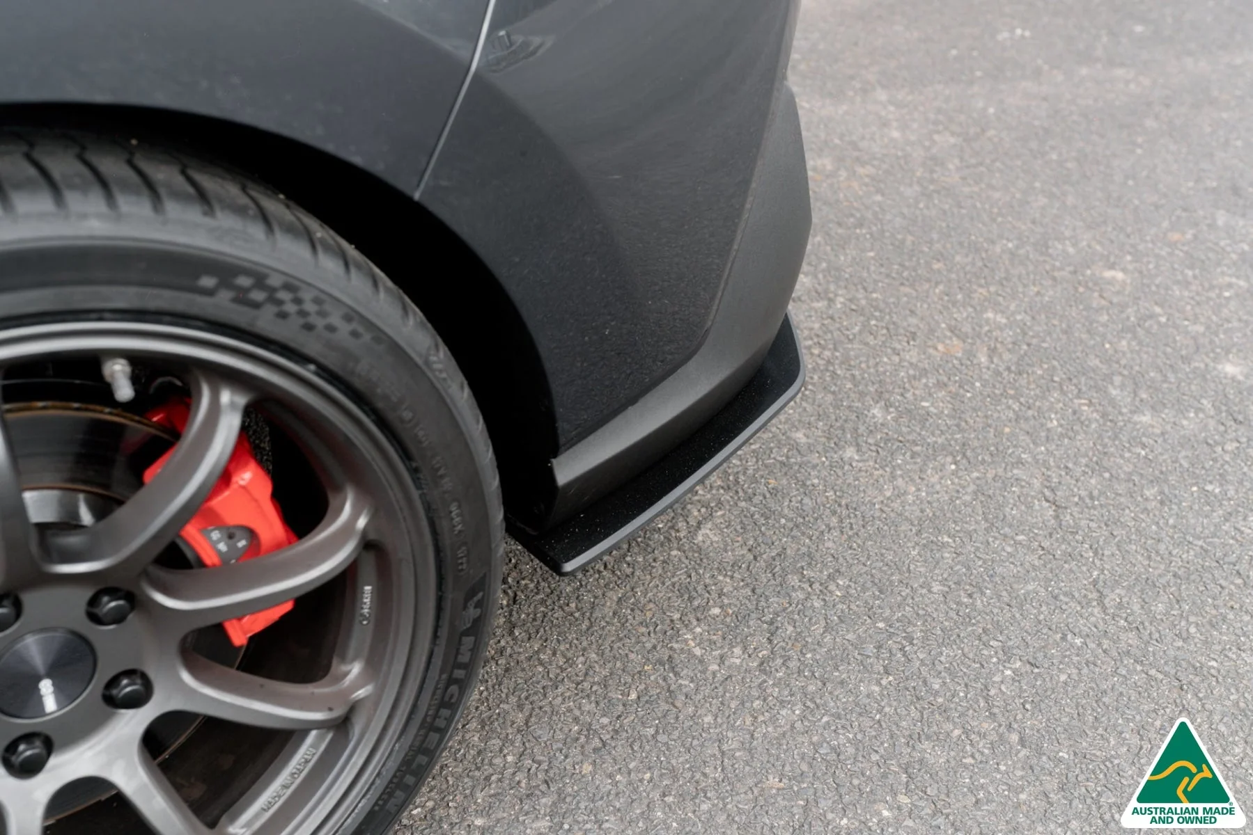 Flow Designs i30N Fastback PD FL (2022+) Rear Spats [GLOSS BLACK] - Pair - Image 2