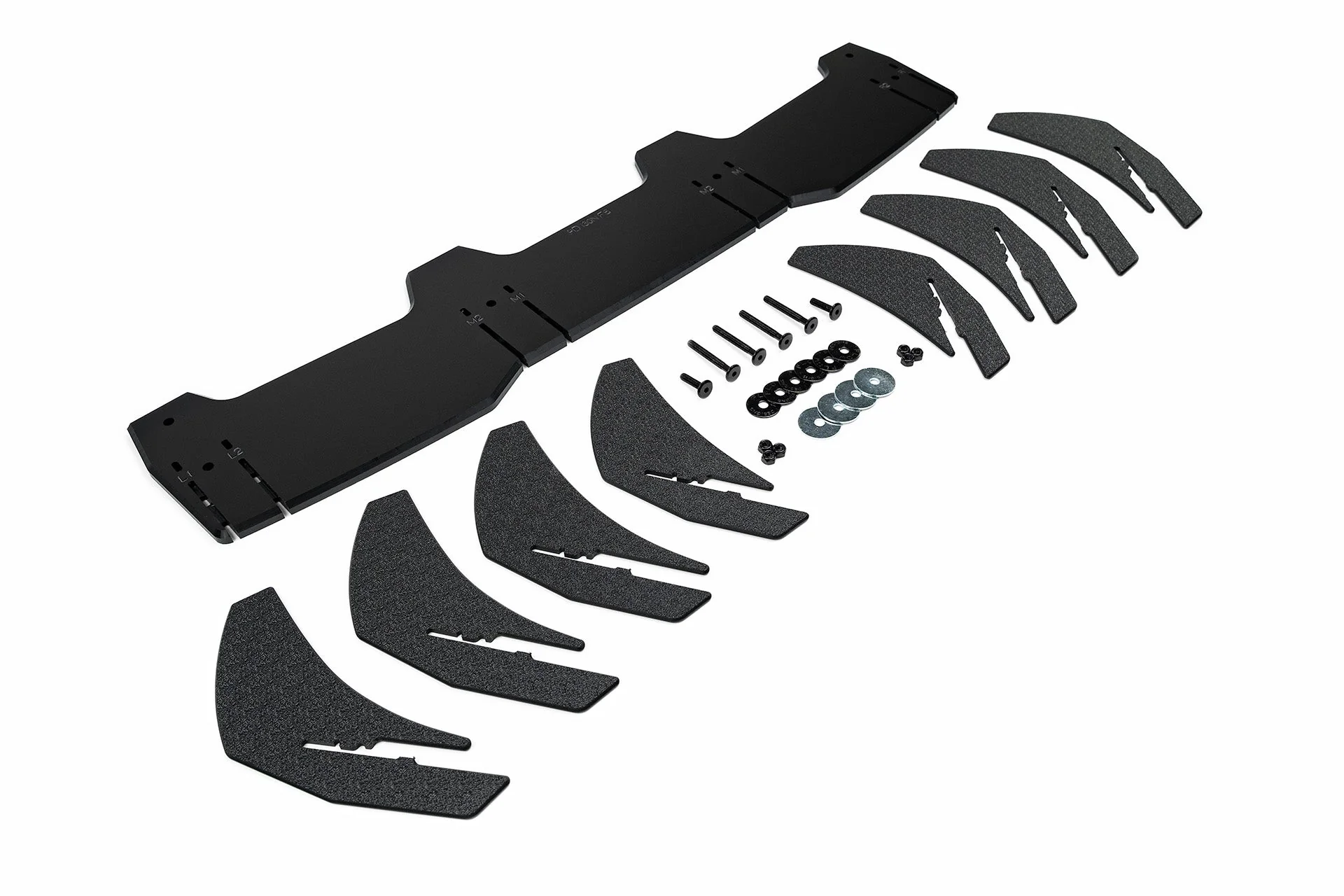 Flow Designs i30N Fastback PD Flow-Lock Rear Diffuser [GLOSS BLACK] - Image 3