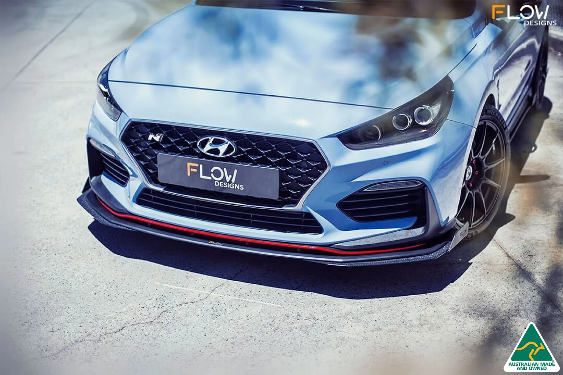 Flow Designs i30N Fastback PD Front Lip Splitter Winglets - Pair - Image 17