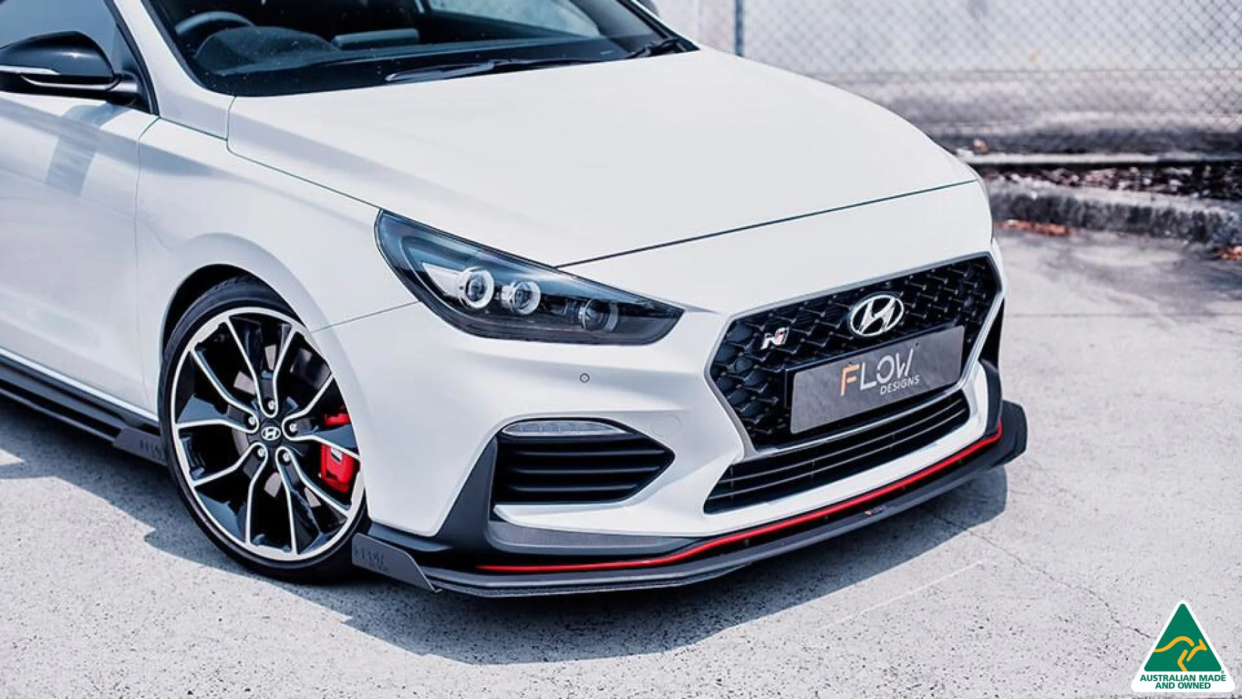Flow Designs i30N Fastback PD Front Lip Splitter Winglets - Pair - Image 6